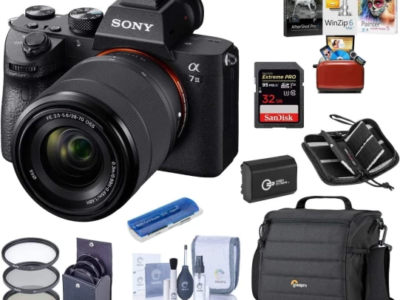 Sony Alpha a7III Full-Frame 4K UHD Mirrorless Digital Camera
